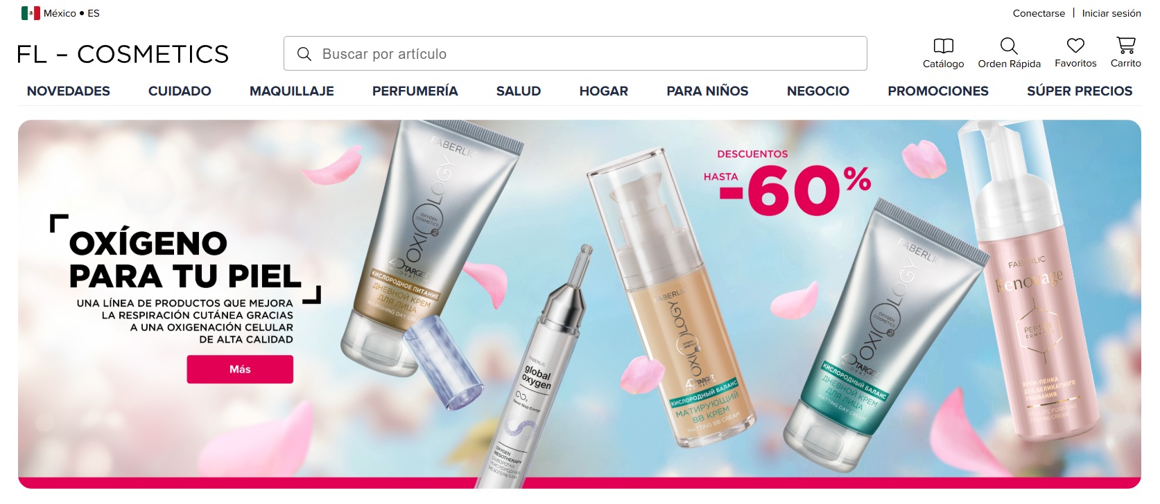 Página Oficial Faberlic Iniciar Sesión ó Login México